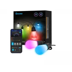 Govee RGBW Wi-Fi & Bluetooth Outdoor String Lights - 14m