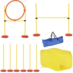 PawHut Agility-Ausrüstung ABS,PE,Polyester
