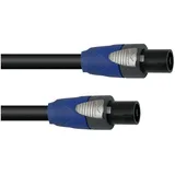 PSSO  Lautsprecherkabel Speakon 2x4 10m sw