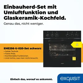 GGV Exquisit Exquisit EHE256-U-020 schwarz (815420000)