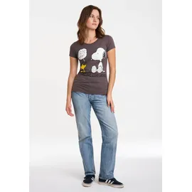 LOGOSHIRT Snoopy - Peanuts grau XS