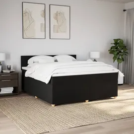 vidaXL Leonor Block 180 x 200 cm Schwarz