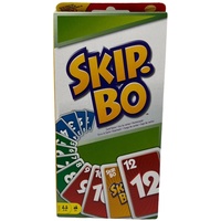 Skip Bo Kartenspiel Mattel Games Familienspiel Gesellschaftsspiel 2-8 Spieler