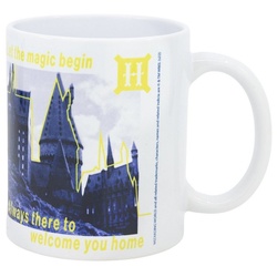 Harry Potter Tasse Harry Potter Hogwarts Scool Kaffeetasse Teetasse Geschenkidee, Keramik, 330 ml bunt