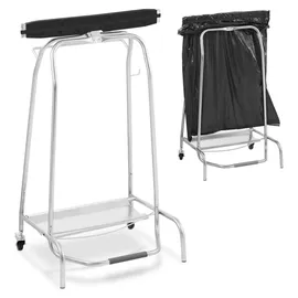 Uniprodo Müllsackständer mit Fußpedal STAHL