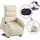 vidaXL Relaxsessel mit Aufstehhilfe Elektrisch Kunstleder 92 x 99,5 x 0 cm Creme