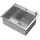 ML-Design Spülbecken 55 x 45 x 20 cm Silber