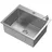 ML-Design Spülbecken 55 x 45 x 20 cm Silber