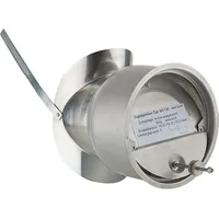 Evenes ® - Zugbegrenzer Edelstahl dn 150 mm Abgasrohr