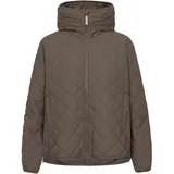DERBE Damen Steppjacke Quiltby - Braun 36 - 36