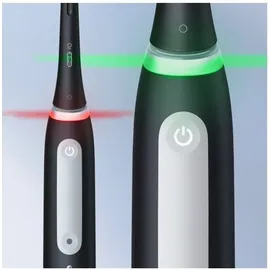 Oral-B iO Series 4 Matt Black + 2. Handstück Quite White + Reiseetui