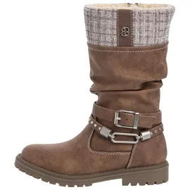 s.Oliver Stiefel Stiefel Kunstleder/Textil - braun, 33 EU