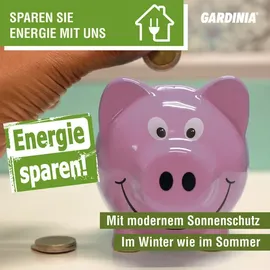 GARDINIA Dachfensterplissee, weiß,