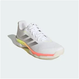 adidas CRAZYFLIGHT 7 Herren Handballschuhe, weiß, Größe 44 in Silber FTWWHT/SOLTUR/FTWWHT