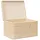 vidaXL Holzkiste mit Deckel 40 x 30 x 23 cm 1-tlg. braun