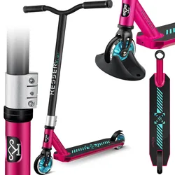 KESSER® Stunt Scooter X-Limit-Pro 360° Lenkung Funscooter Stuntscooter mit Ständer ABEC 9 Kugellagern, 110 mm PU Räder , Kickscooter Tretroller Cityroller Trick Roller für Kinder Erwachsene