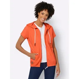 Witt Weiden Sweatjacke in orange | Gr.: 48