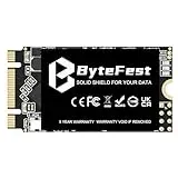 ByteFest SSD 2TB M.2 2242 NGFF SATA III Interne SSD Festplatte für Schnelle Datenübertragung, Lesen bis zu 550MB/s, B+M Key (22x42mm)