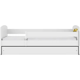 raumhirsch furniture Kinderbett Bagger 80 x 180 cm Holzwerkstoff weiß
