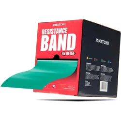 Widerstandsband Rolle - 45 M - Resistance Fitnessband - Trainingsband - Grün GRÜN 6kg