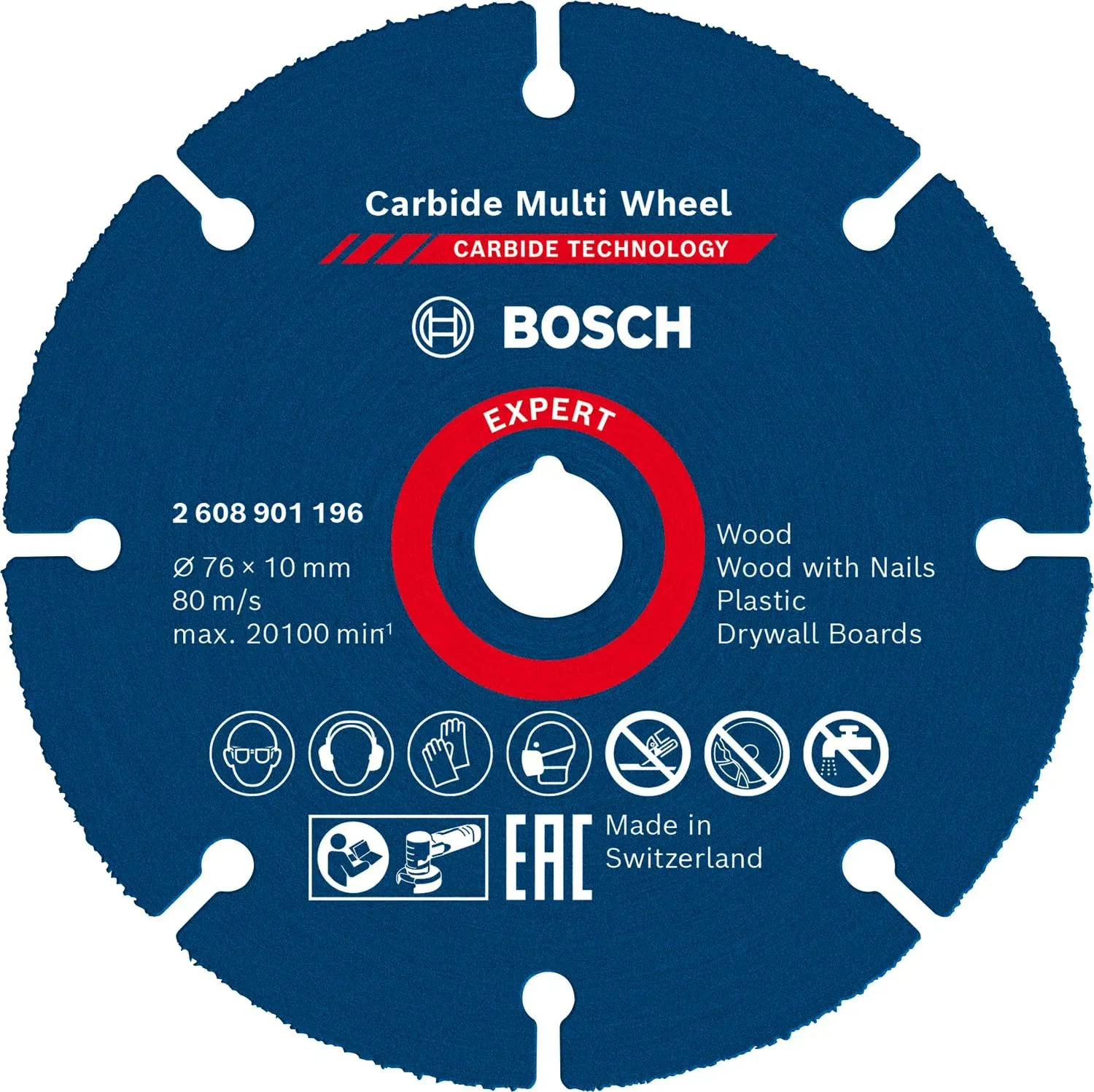bosch expert carbide multi wheel trennscheibe 76 mm