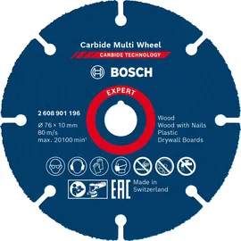 Bosch Trennscheibe Multi Wheel 76 mm 10 mm 1 St.