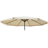 MCW Ersatz-Bezug für Sonnenschirm Carpi Pro Ø 5 m Polyester Weiß