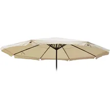 MCW Ersatz-Bezug für Sonnenschirm Carpi Pro Ø 5 m Polyester Weiß