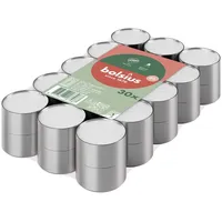 Bolsius Teelichte 30 St. weiß