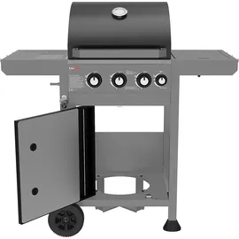 TRIZERATOP Gasgrill schwarz
