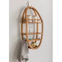 Destiny Duschablage SPA & LIVING«, Wandregal, 2 Ablagefächer, oval