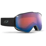 Julbo Alpha Skibrille - Black / Grey Chevron - Orange/CAT2