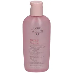 Louis Widmer Purederm Augen Make-up Entferner Lotion - Ohne Parfum