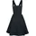 Hell Bunny Dakota Pinafore Dress Latzkleid Schwarz XS
