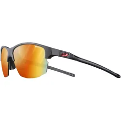 Sonnenbrille Split Reactiv Light Amplifier 1-3 matt schwarz-schwarz-rot EINHEITSGRÖSSE