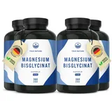 Magnesium Kapseln Vegan - Magnesium Bisglycinat, Made in DE 1440 St