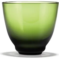 Flow Wasserglas olivenfarben