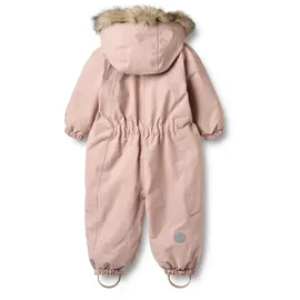 Wheat Schneeoverall WHEAT "Snowsuit Nickie", Mädchen, Gr. 92, N-Gr, rosa (rose powder), Obermaterial: 100% Nylon, normal, Overalls, wasserdicht, atmungsaktiv und leicht wattiert