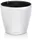 LECHUZA Pflanzgefäß Classico Color Ls 28 Weiß Ø 28 cm