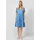 QS Minikleid Knielanges Stufenkleid Blau 44