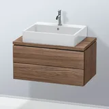 Duravit L-Cube Waschtischunterschrank, 2 Auszüge, LC580702121