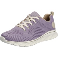 RIEKER Damen 54022 Sneaker, Lila, 36 EU