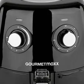 GOURMETmaxx Heißluft-Fritteuse XL schwarz