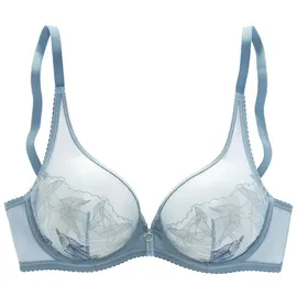 LASCANA Bügel-BH Damen blau-multicolor Gr.80B