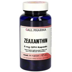 Zeaxanthin 6 mg GPH Kapseln 90 St