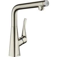 Hansgrohe Metris Select M71 320 1jet Edelstahl Finish (14883800)