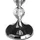 Beliani Teelichthalter Cotui Glas Silber