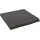 vidaXL Waschtischplatte Dunkelbraun 40x40x(2-4)cm Massivholz Behandelt