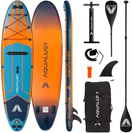 AQUALUST 10.6 iSUP Board 320 x 0 x 0 cm orange