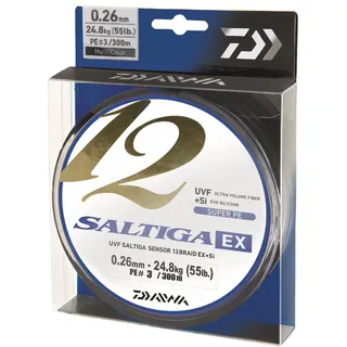 Daiwa Saltiga 12 Braid ExSi, 300m, 0.45mm,